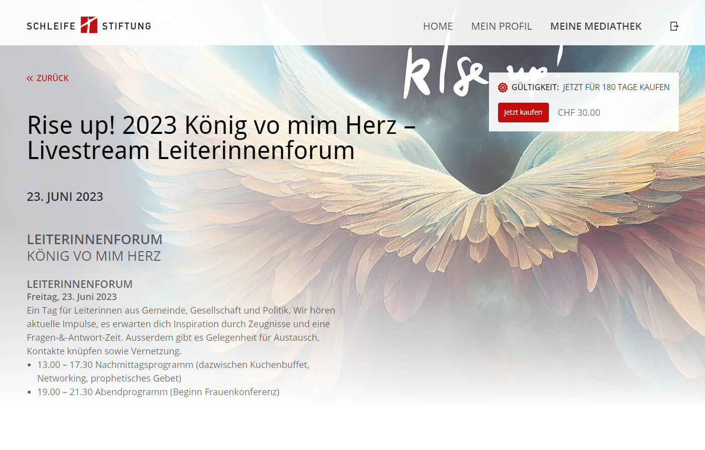 <b>Videoplattform Schleife</b>