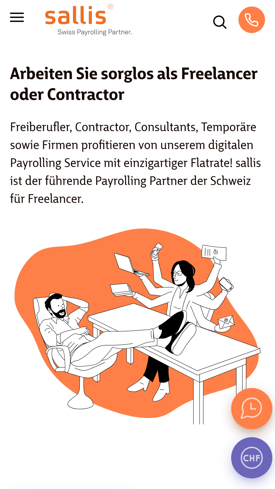 Unsere Kunden haben gut lachen