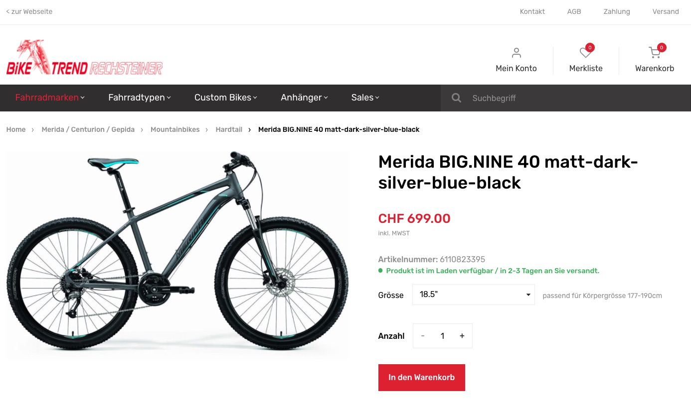 <b>Bike Trend Rechsteiner</b>