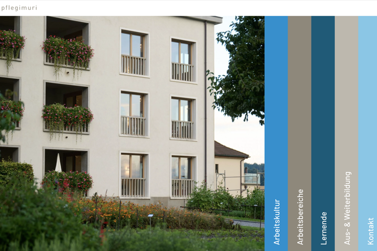Karriereseite für Pflegimuri
